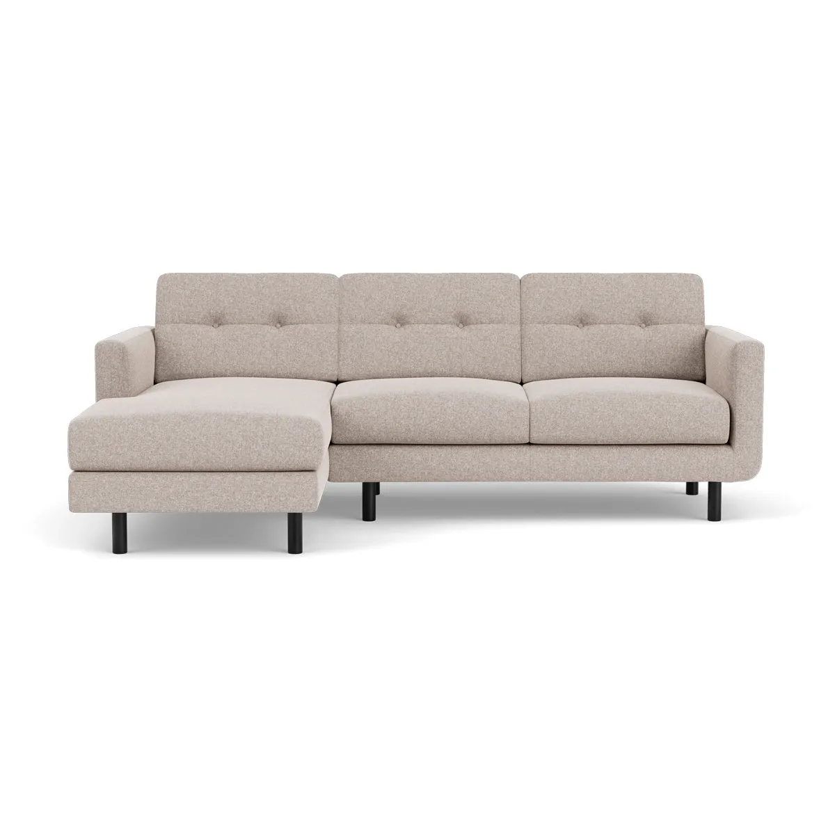 Conrad Fabric Left Chaise Sofa