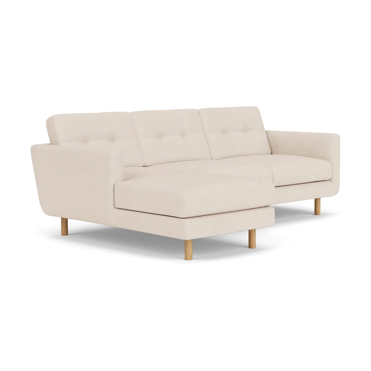 Conrad Fabric Left Chaise Sofa