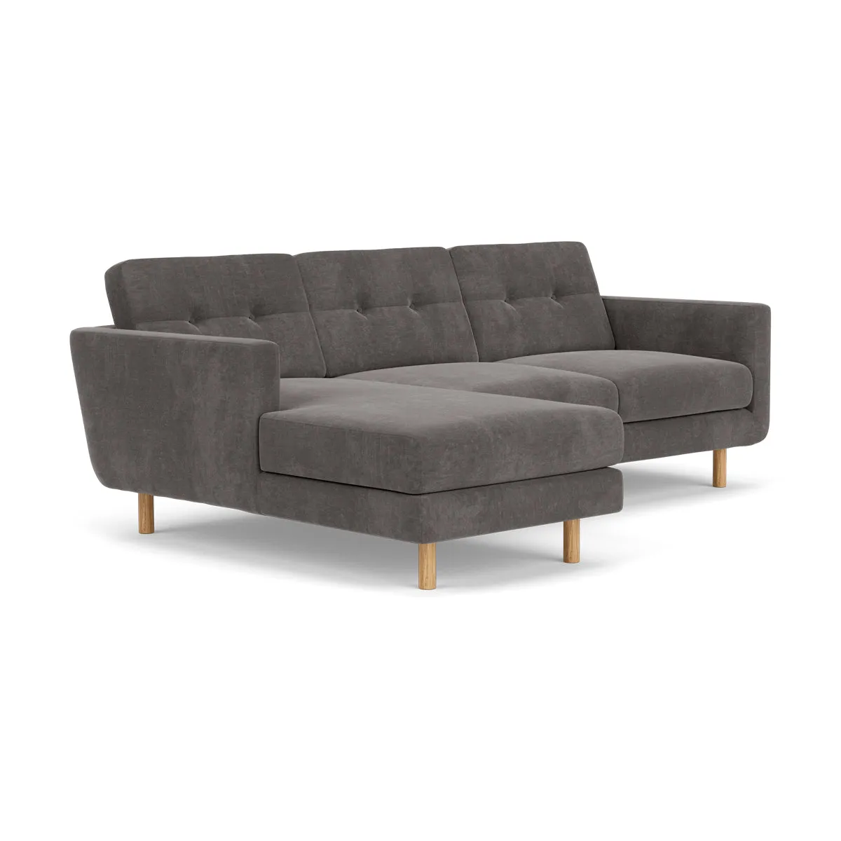 Conrad Fabric Left Chaise Sofa
