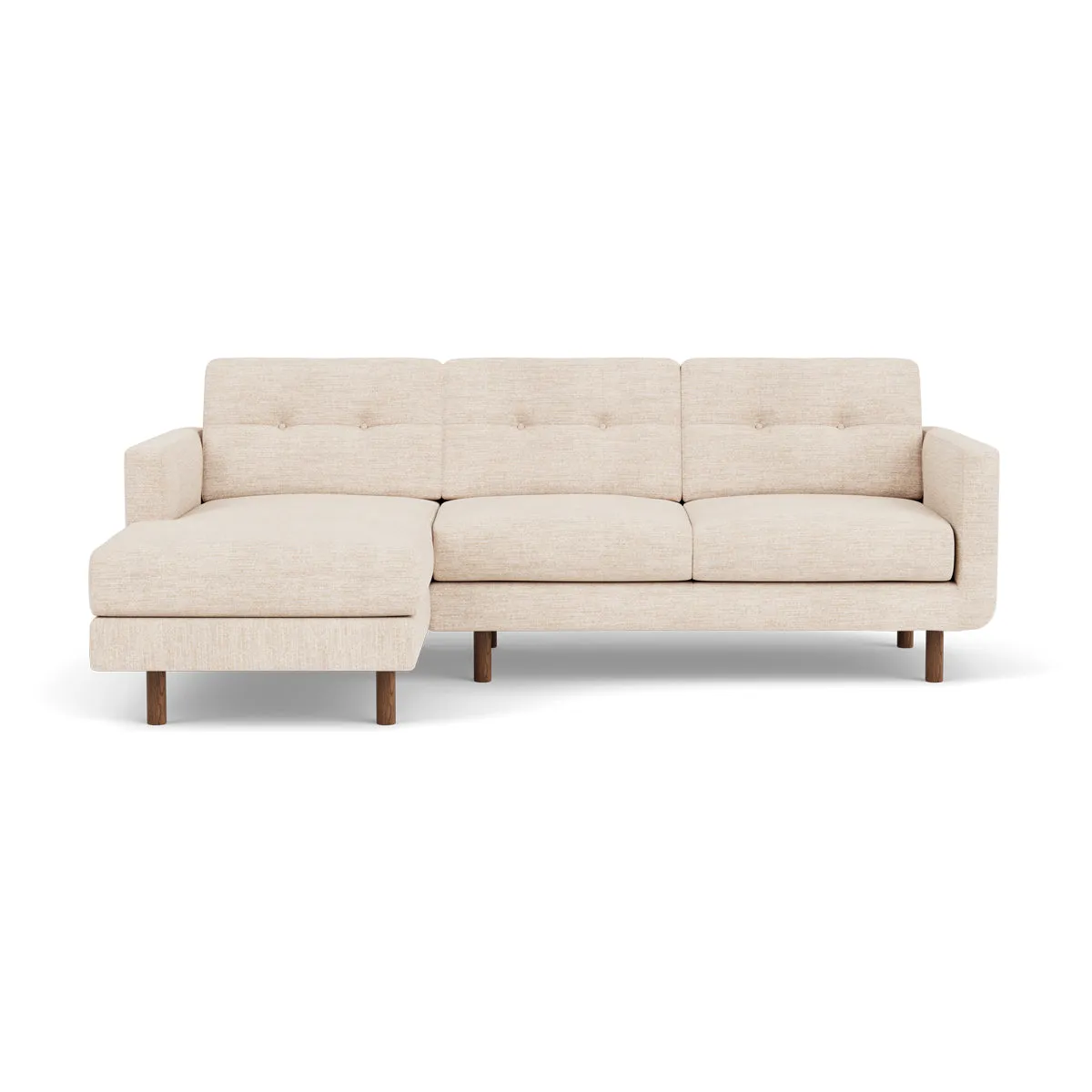 Conrad Fabric Left Chaise Sofa