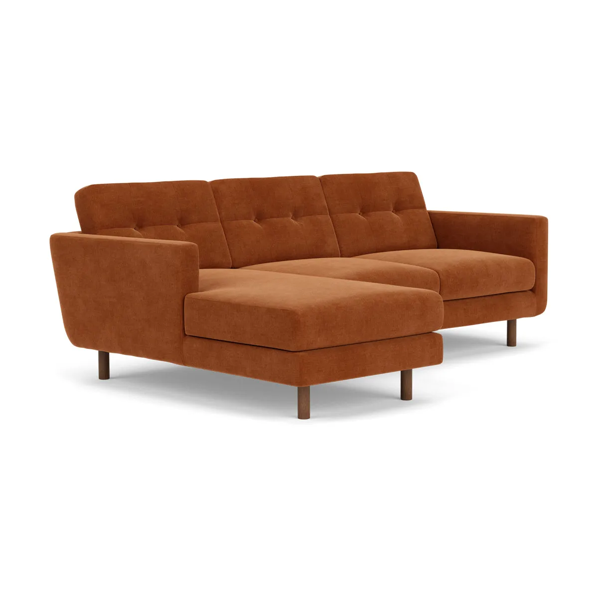 Conrad Fabric Left Chaise Sofa