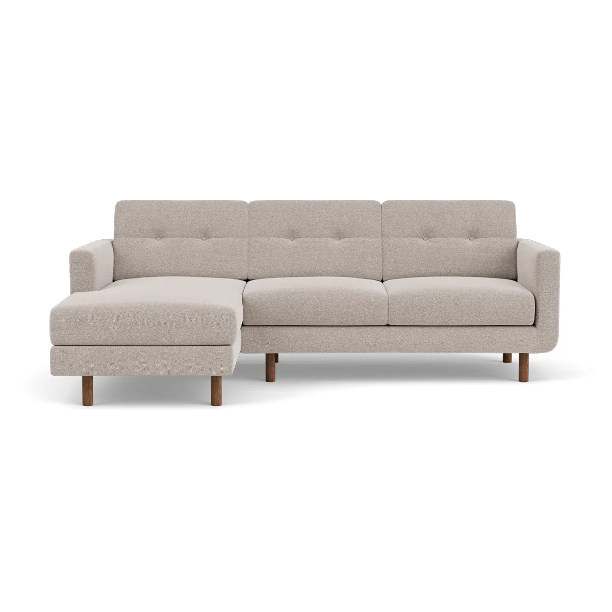 Conrad Fabric Left Chaise Sofa