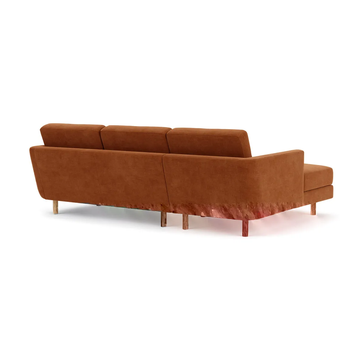 Conrad Fabric Left Chaise Sofa