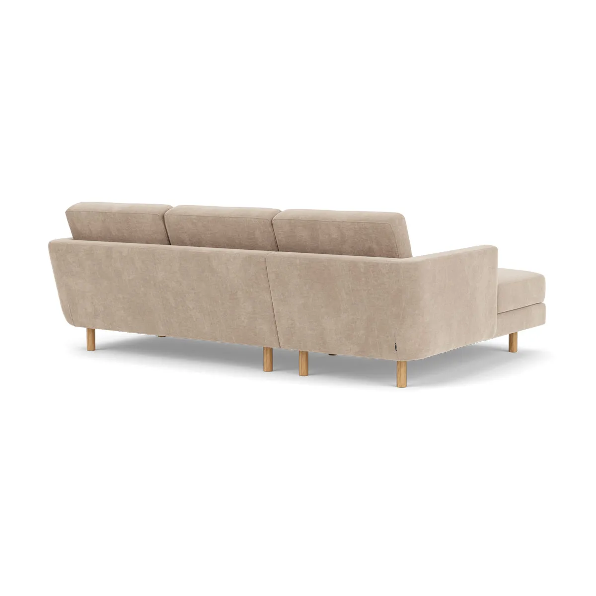 Conrad Fabric Left Chaise Sofa