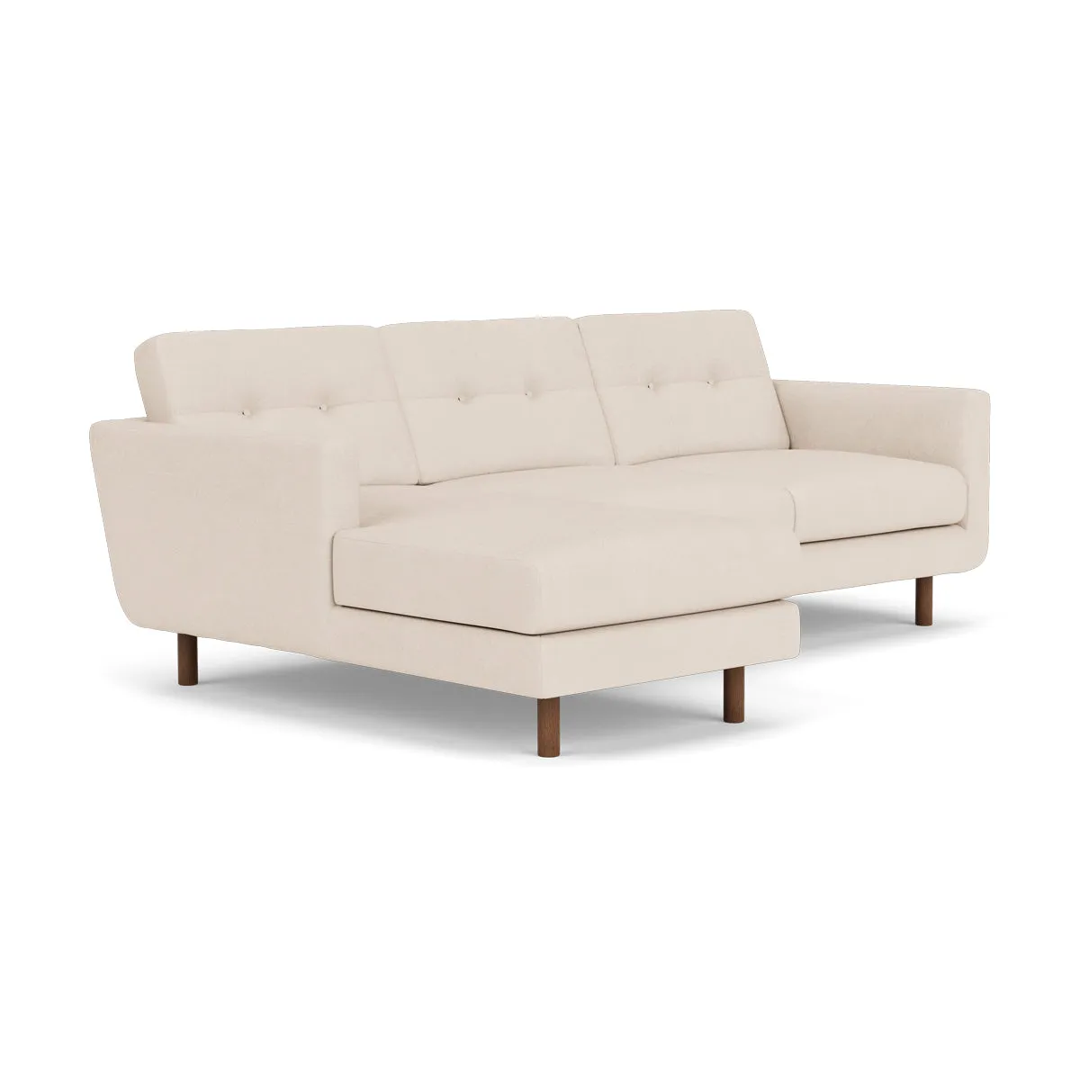 Conrad Fabric Left Chaise Sofa