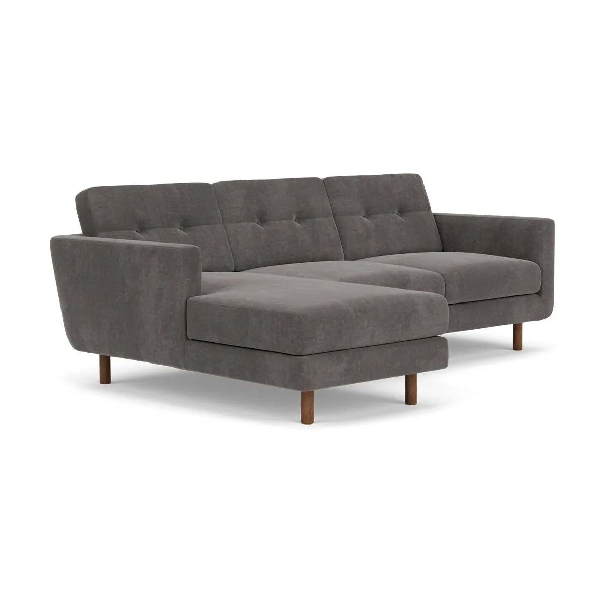 Conrad Fabric Left Chaise Sofa