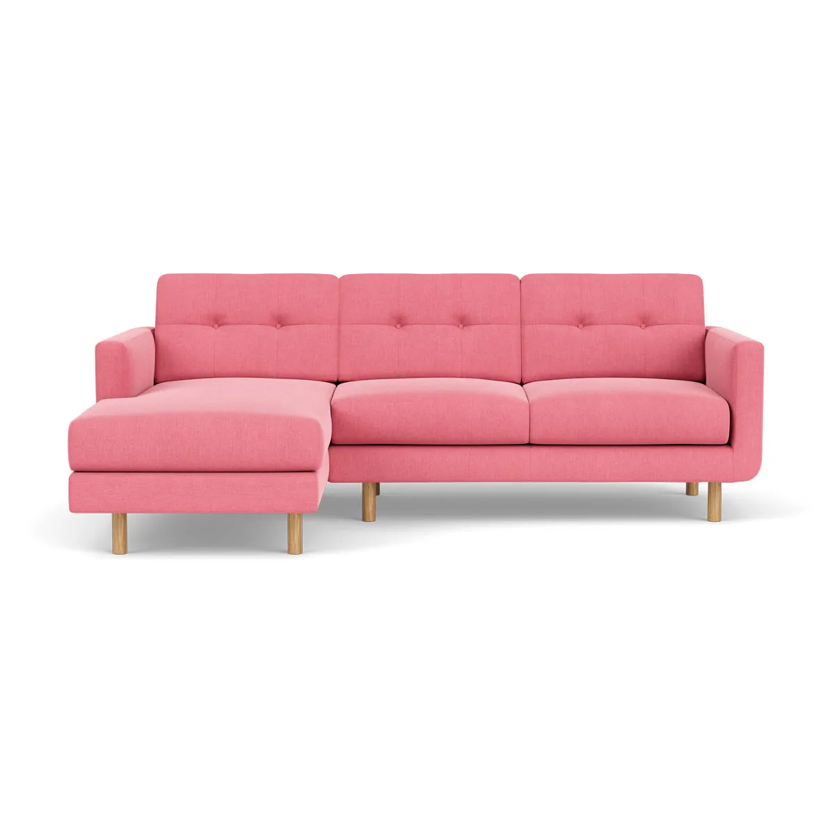 Conrad Fabric Left Chaise Sofa