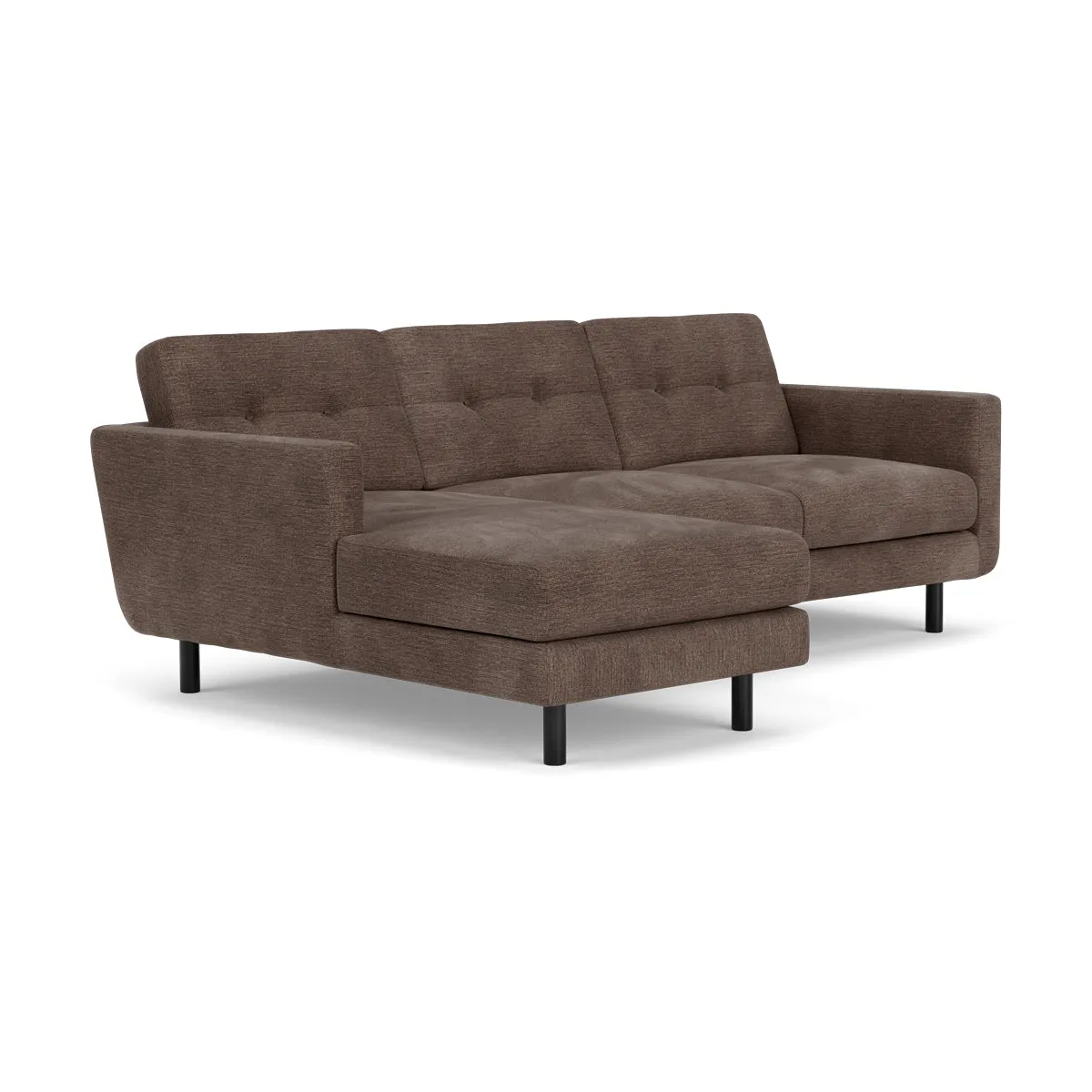 Conrad Fabric Left Chaise Sofa
