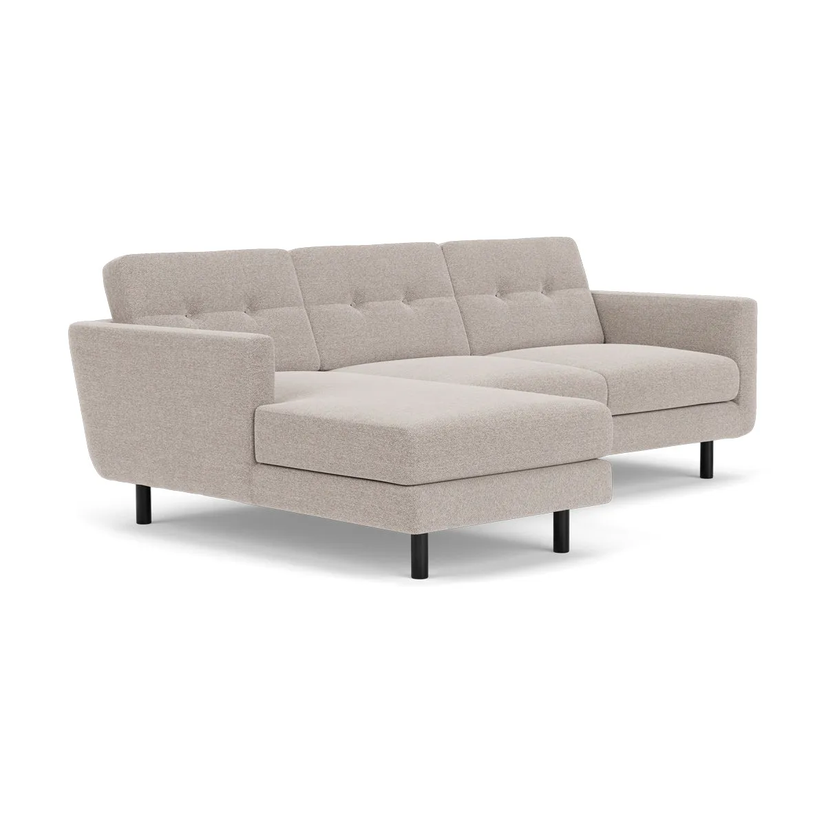 Conrad Fabric Left Chaise Sofa