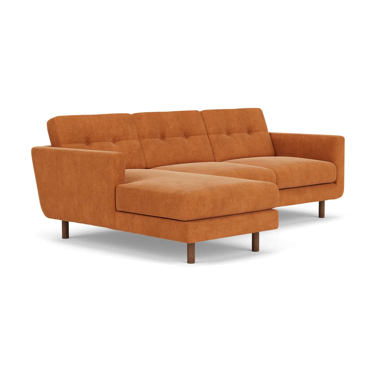 Conrad Fabric Left Chaise Sofa