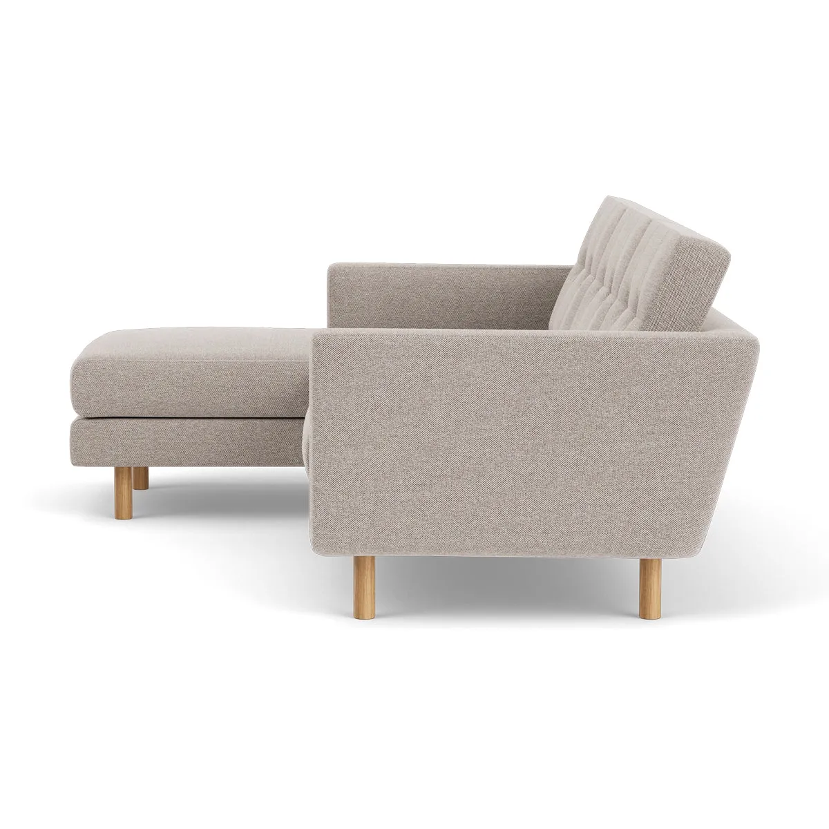 Conrad Fabric Left Chaise Sofa