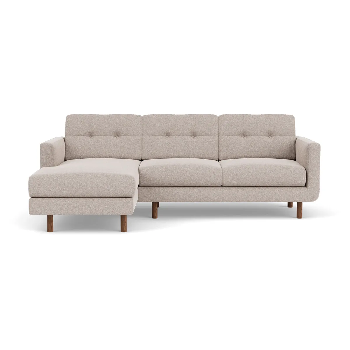 Conrad Fabric Left Chaise Sofa