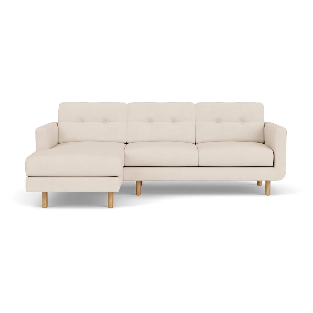 Conrad Fabric Left Chaise Sofa