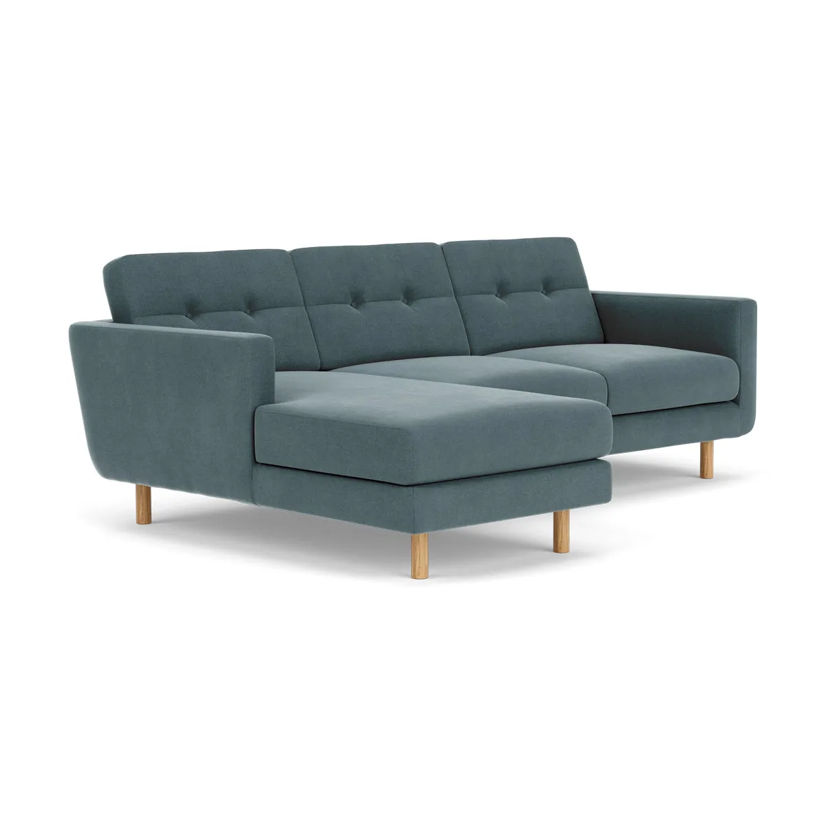 Conrad Fabric Left Chaise Sofa