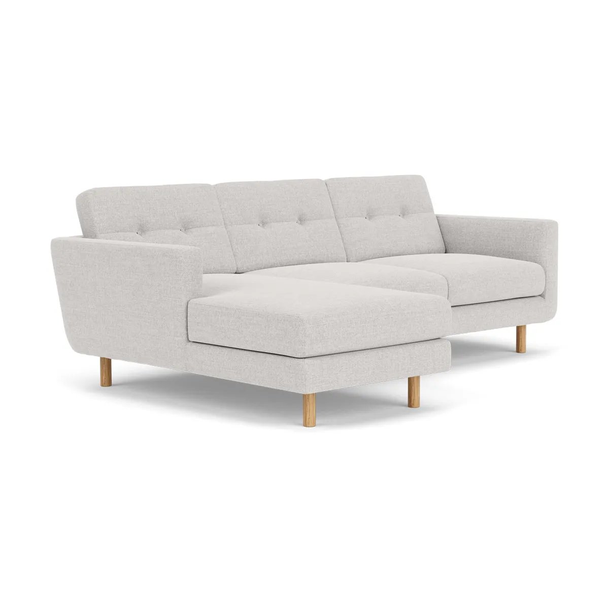 Conrad Fabric Left Chaise Sofa