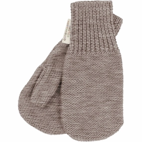 Instant Savings Inside Copenhagen Colors Natural Melange Merino Wool Knitted Mittens