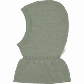 Copenhagen Colors Sage Green Balaclava Knitted Merino Todays Special Picks Clearance Sale
