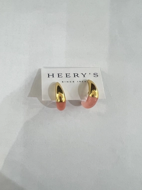 Crescent Moon Lobster Stud Earrings Perfect Gift Sale
