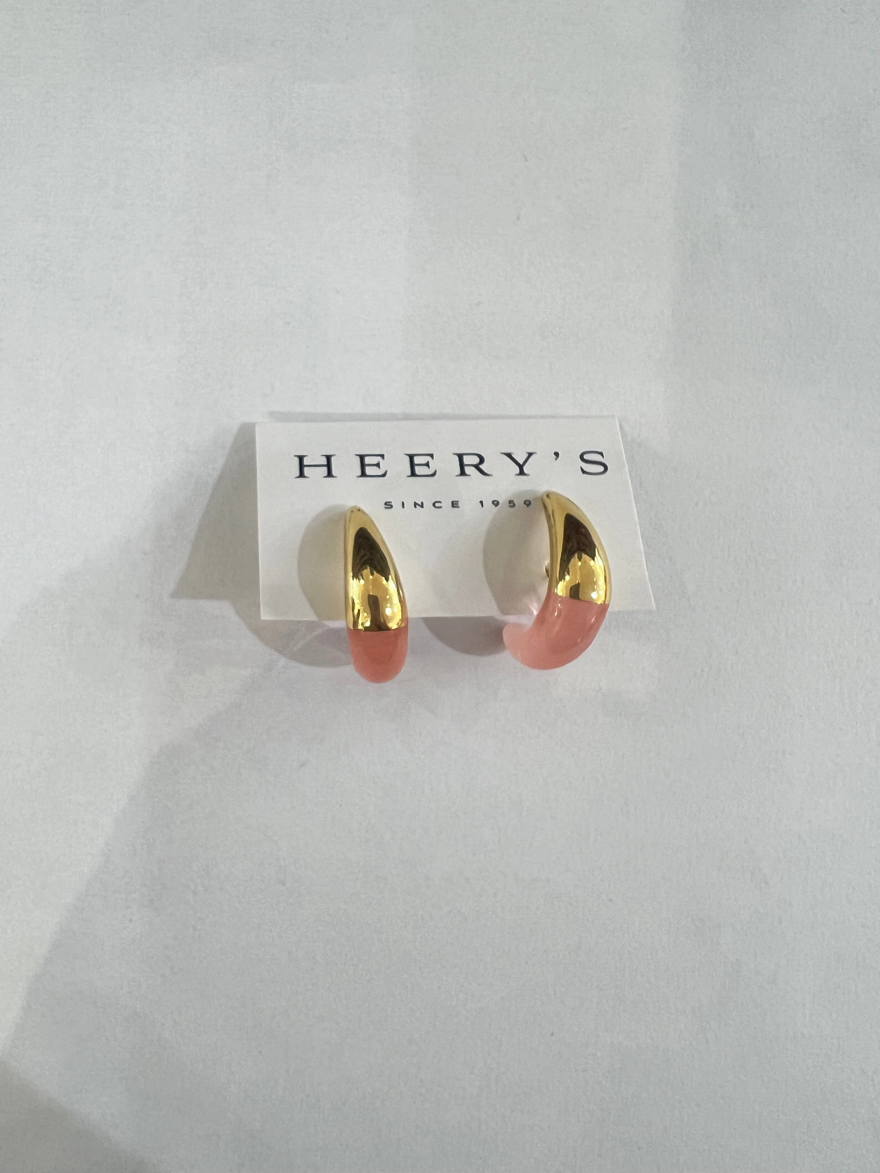 Crescent Moon Lobster Stud Earrings Perfect Gift Sale