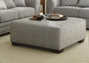 Cutler - Cocktail Ottoman - Basalt