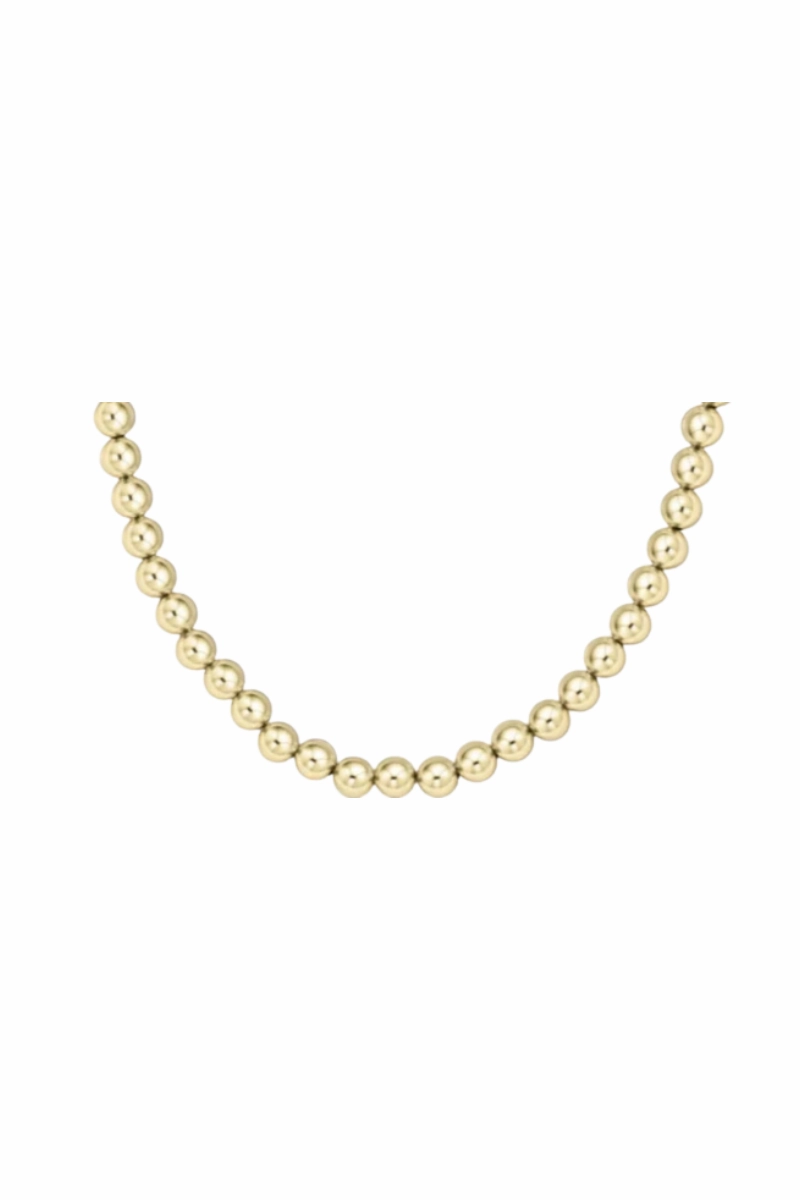 15" Choker Classic Gold 7Mm Bead Hot Pick of the Day