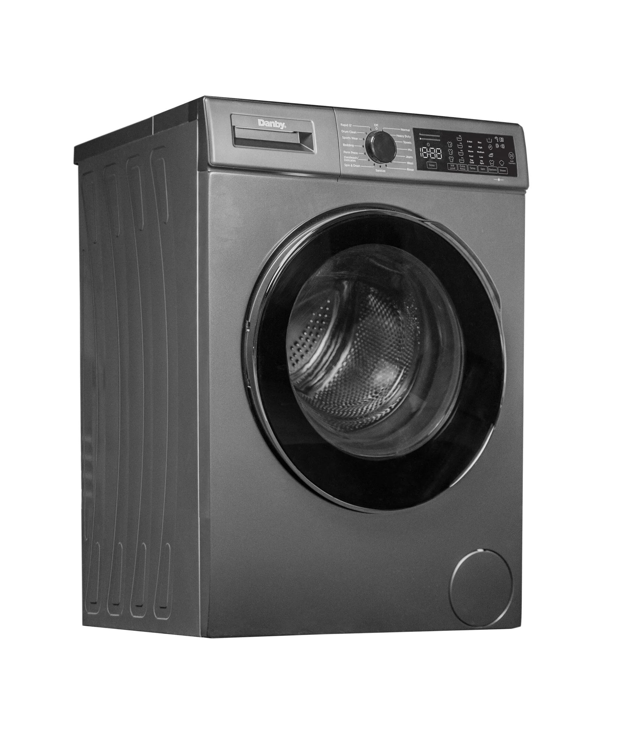 Danby DWM022D1DSDB Danby 2.2 Cu. Ft. 24" Front Load Washing Machine