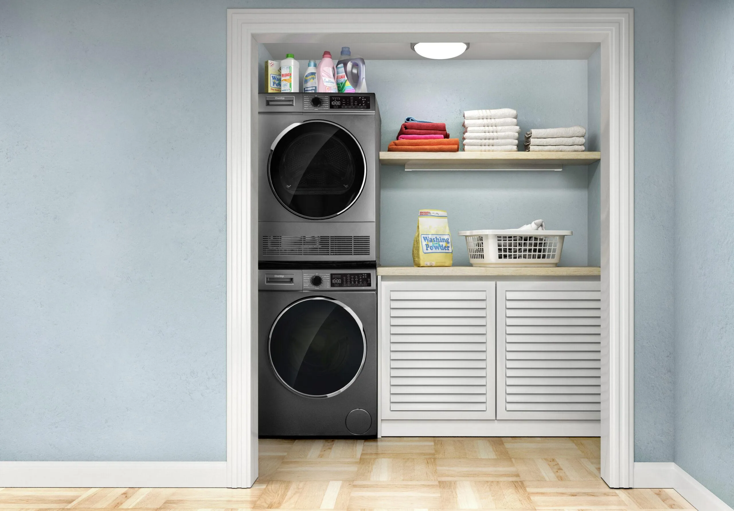 Danby DWM022D1DSDB Danby 2.2 Cu. Ft. 24" Front Load Washing Machine