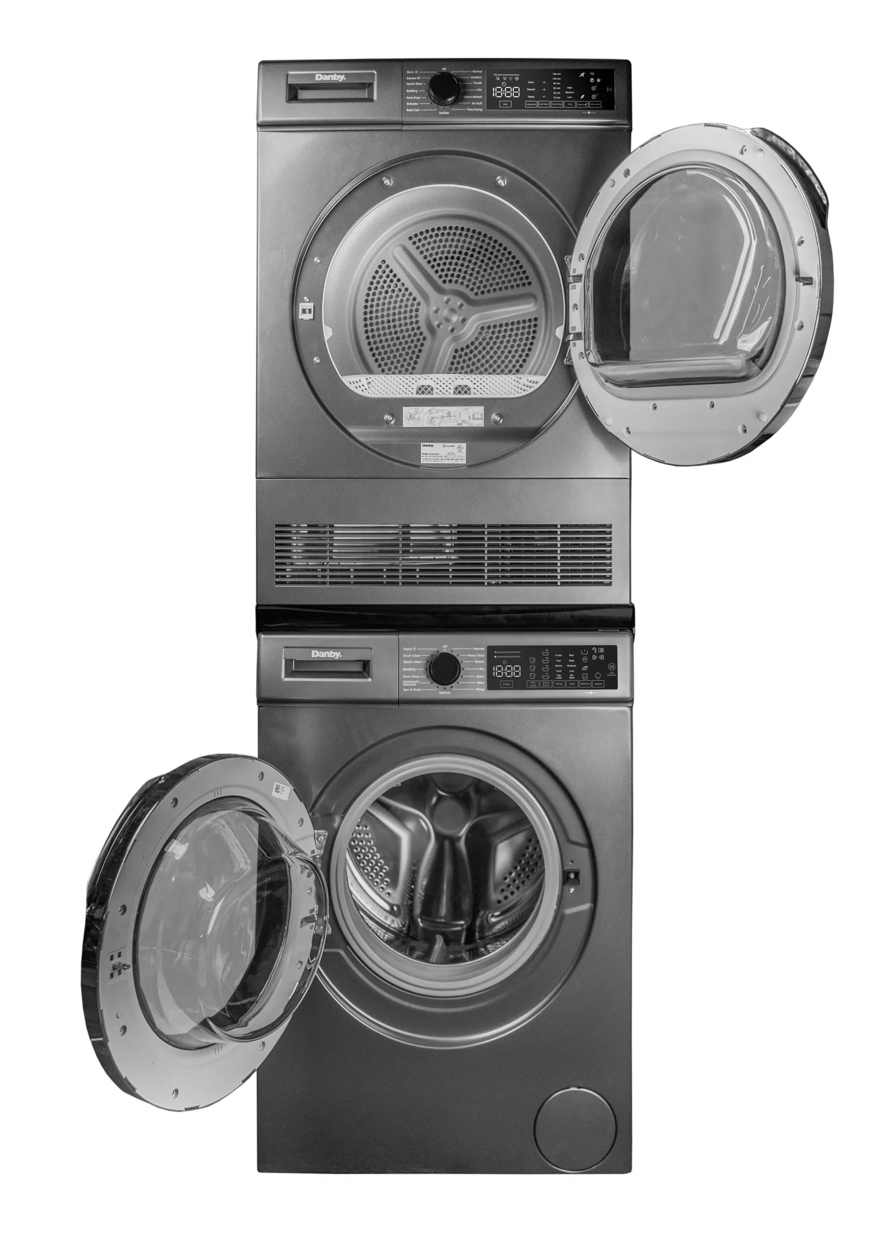 Danby DWM022D1DSDB Danby 2.2 Cu. Ft. 24" Front Load Washing Machine