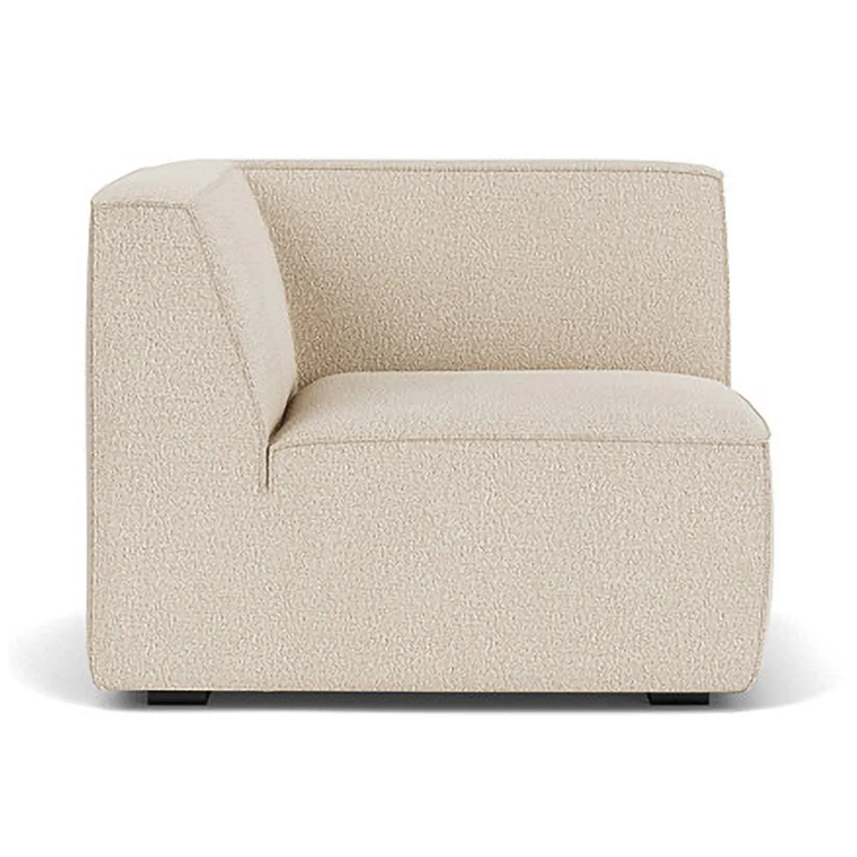 Dane Boucle 1 Seater Left Corner Modular Sofa