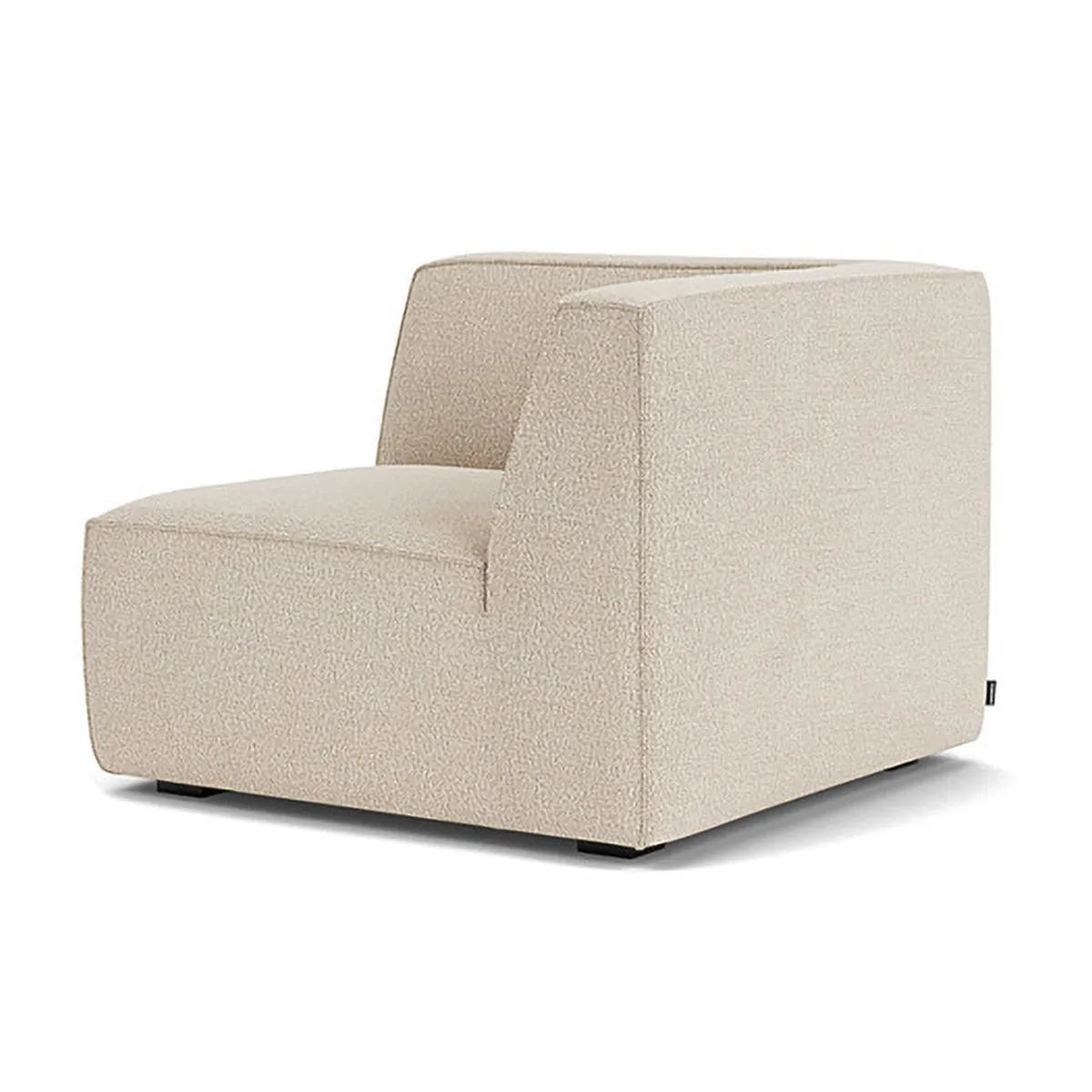 Dane Boucle 1 Seater Left Corner Modular Sofa