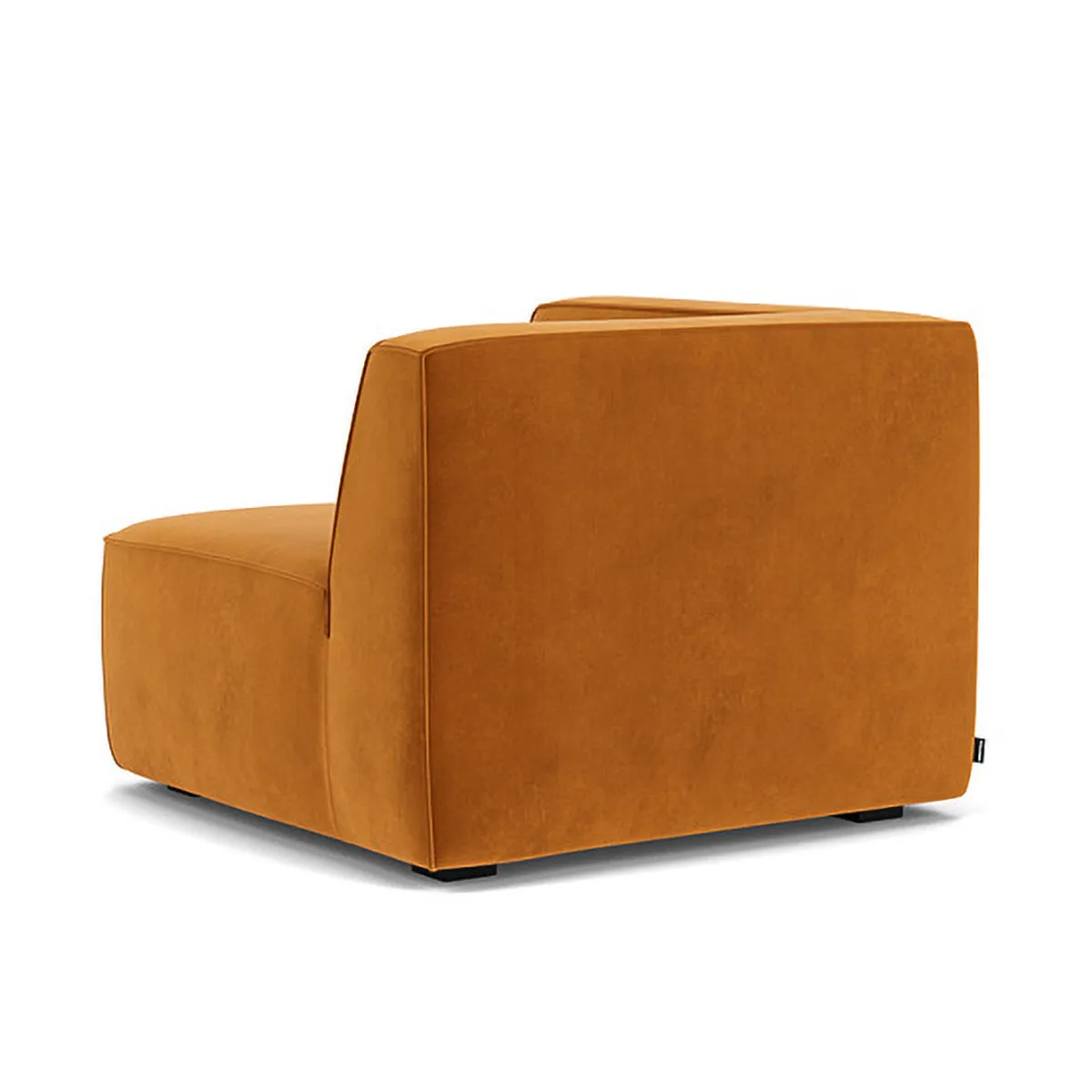 Dane Velvet 1 Seater Right Corner Modular Sofa