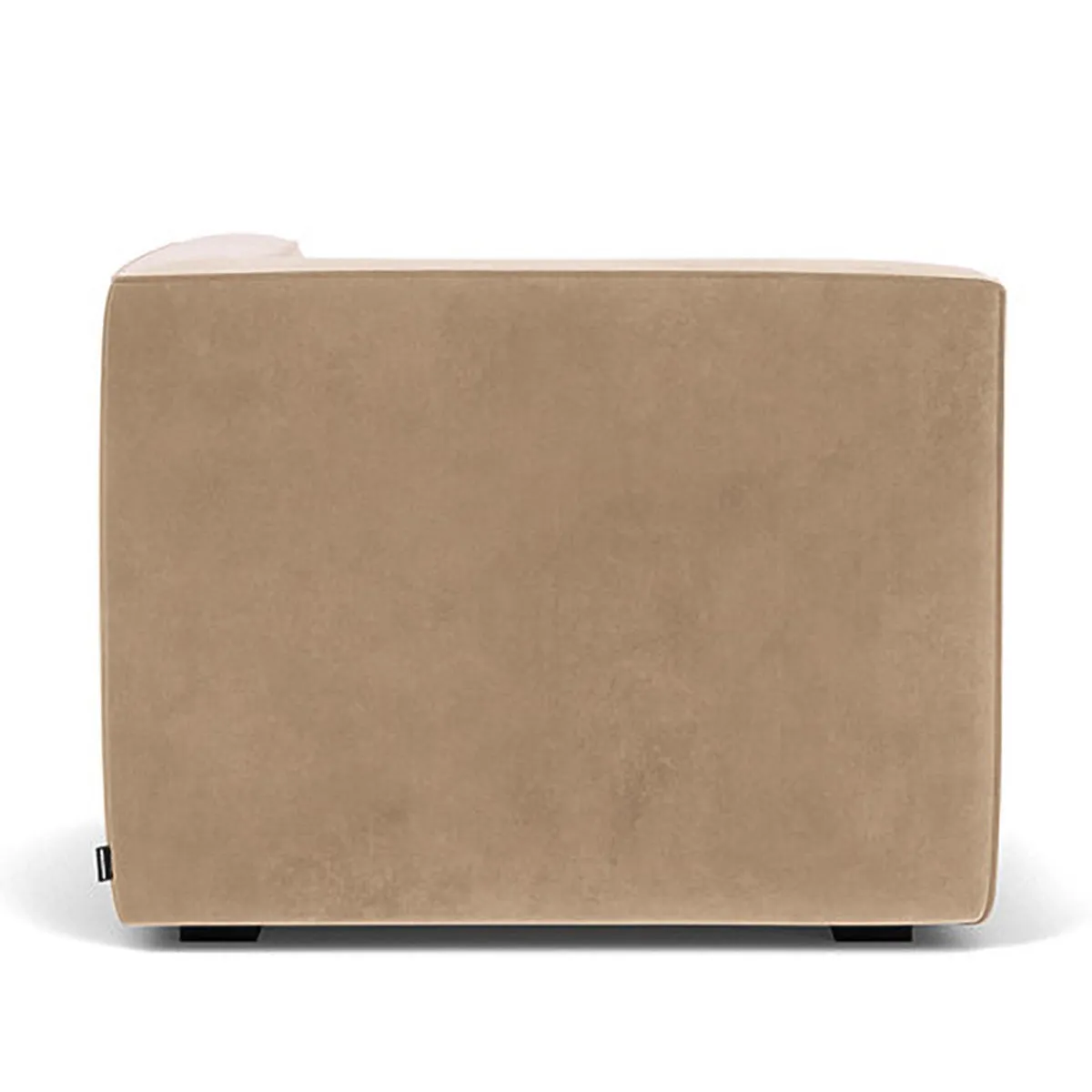 Dane Velvet 1 Seater Right Corner Modular Sofa