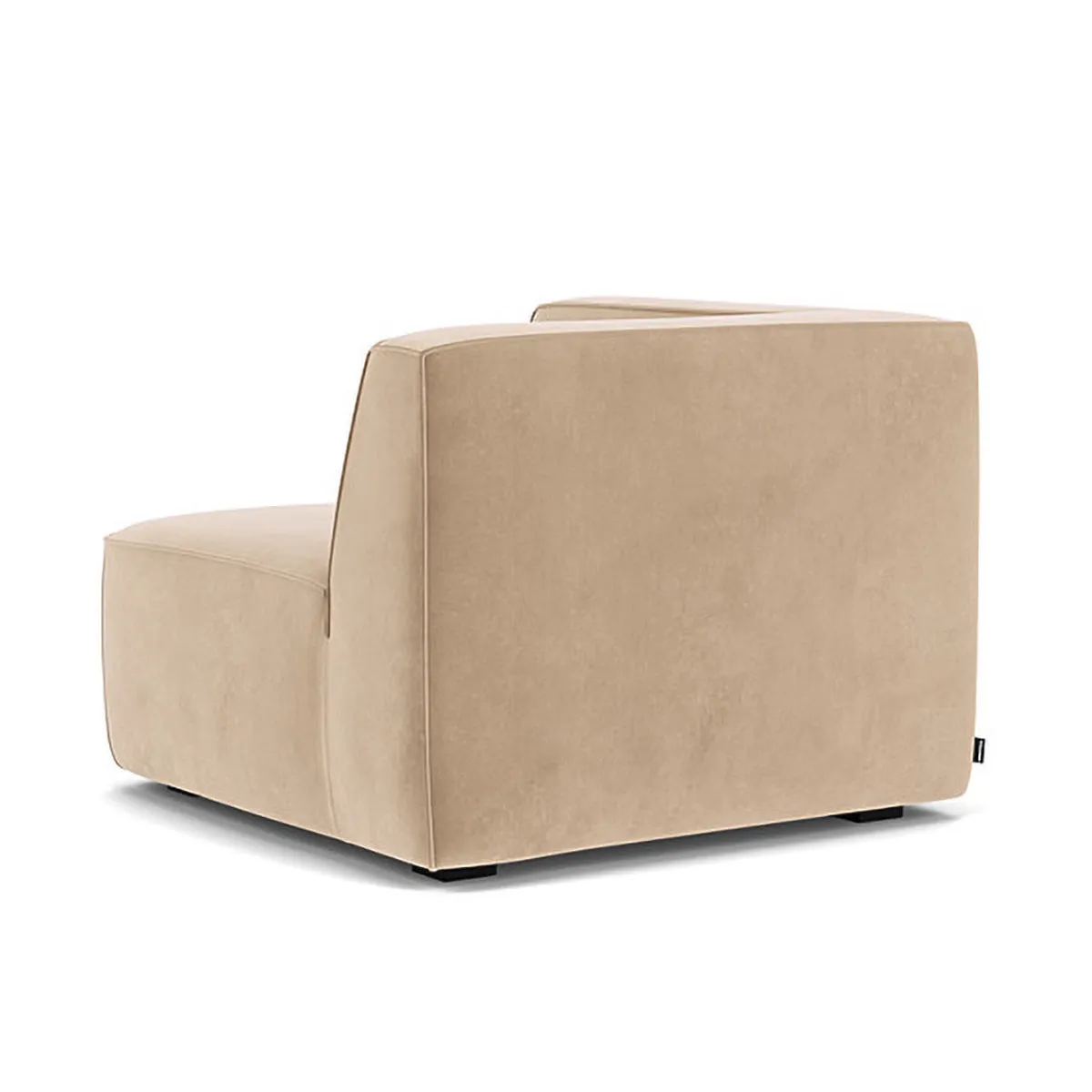 Dane Velvet 1 Seater Right Corner Modular Sofa