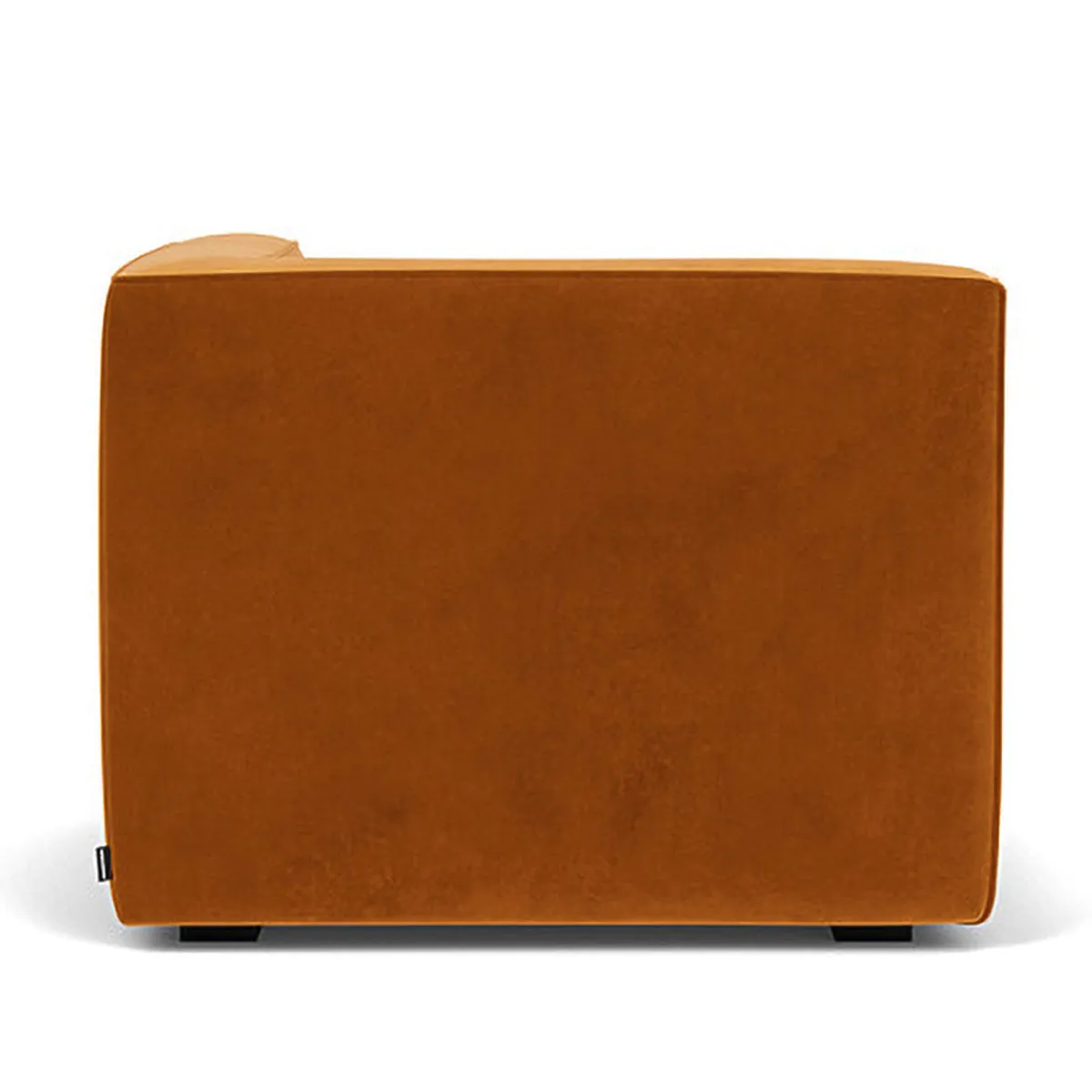 Dane Velvet 1 Seater Right Corner Modular Sofa