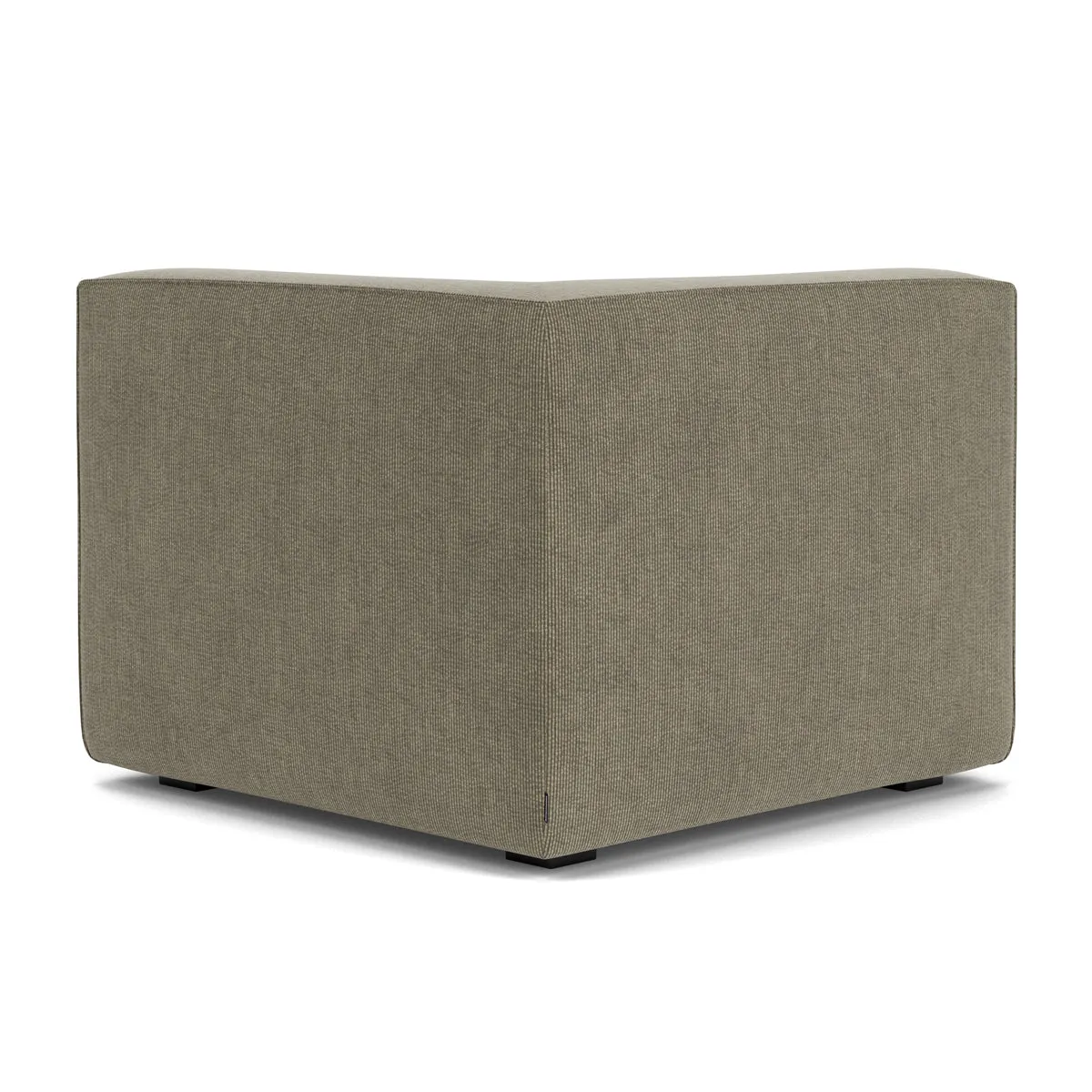 Dane Velvet 1 Seater Right Corner Modular Sofa