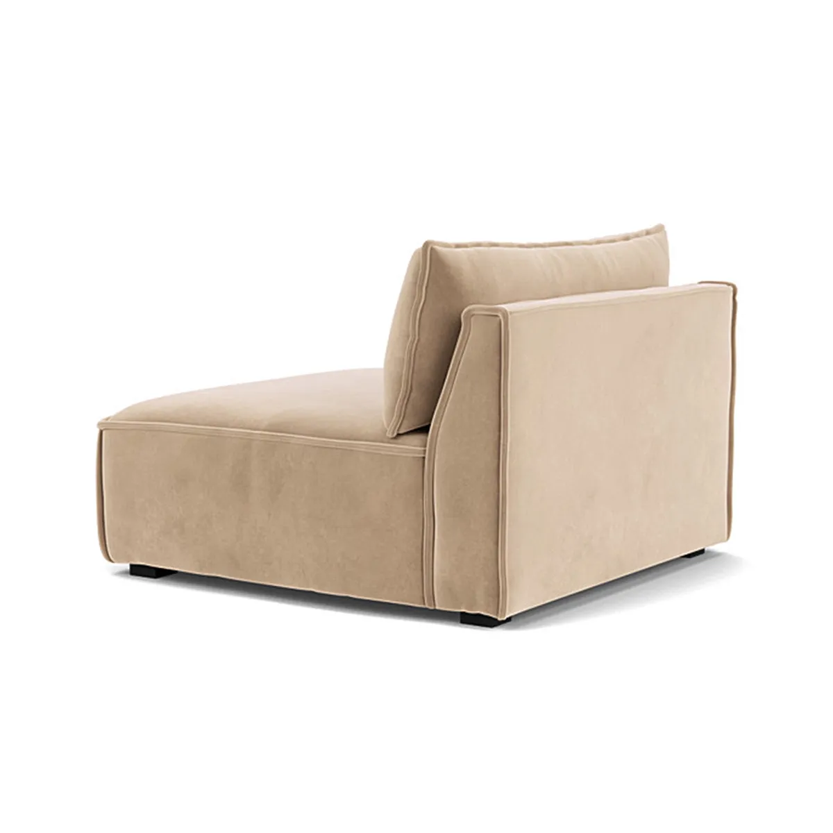 Daphne Velvet 1 Seater Modular Piece (Armless)