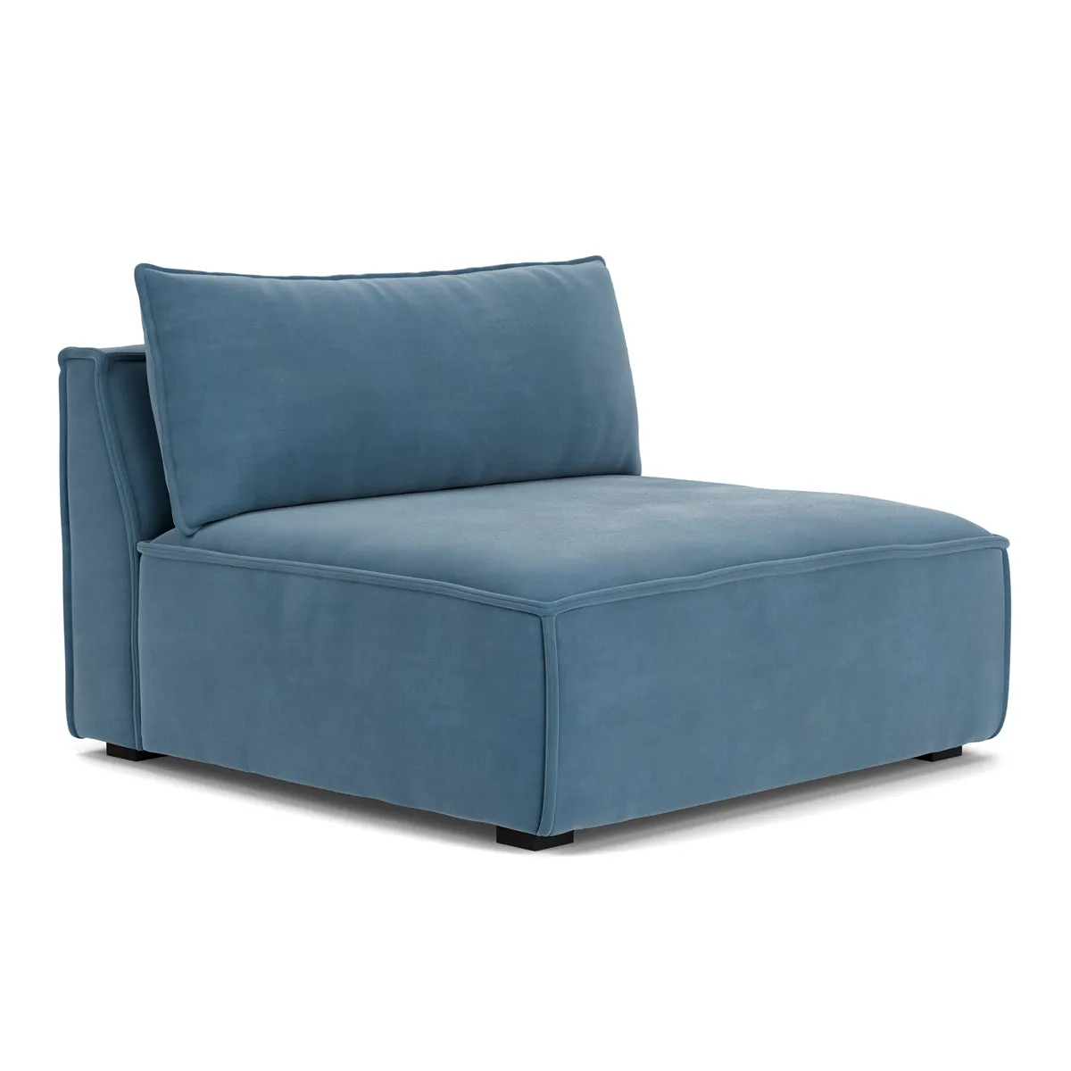 Daphne Velvet 1 Seater Modular Piece (Armless)