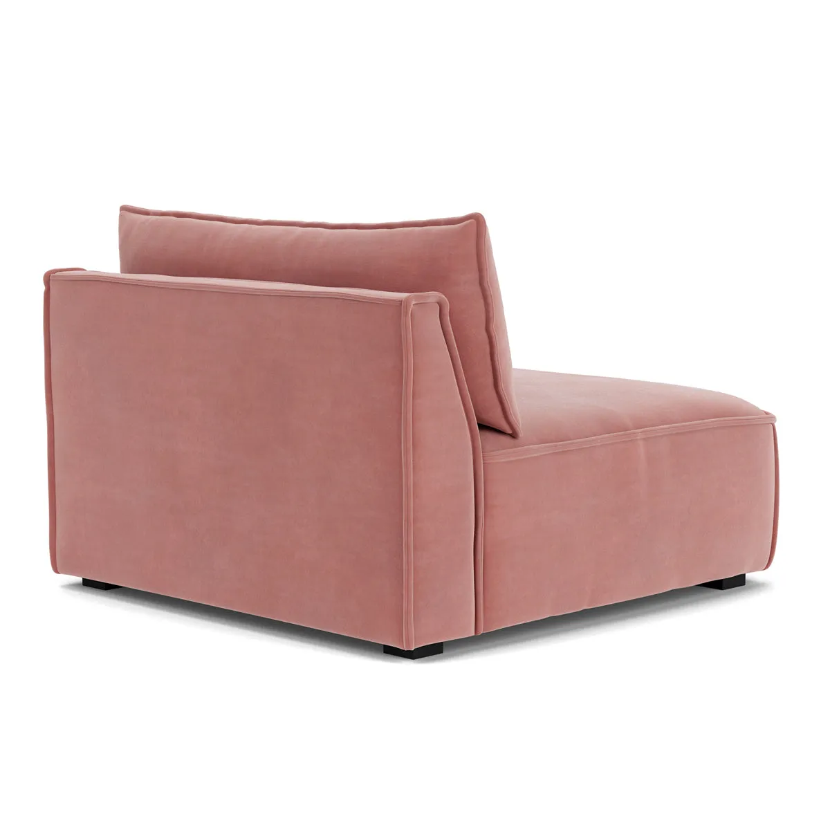 Daphne Velvet 1 Seater Modular Piece (Armless)