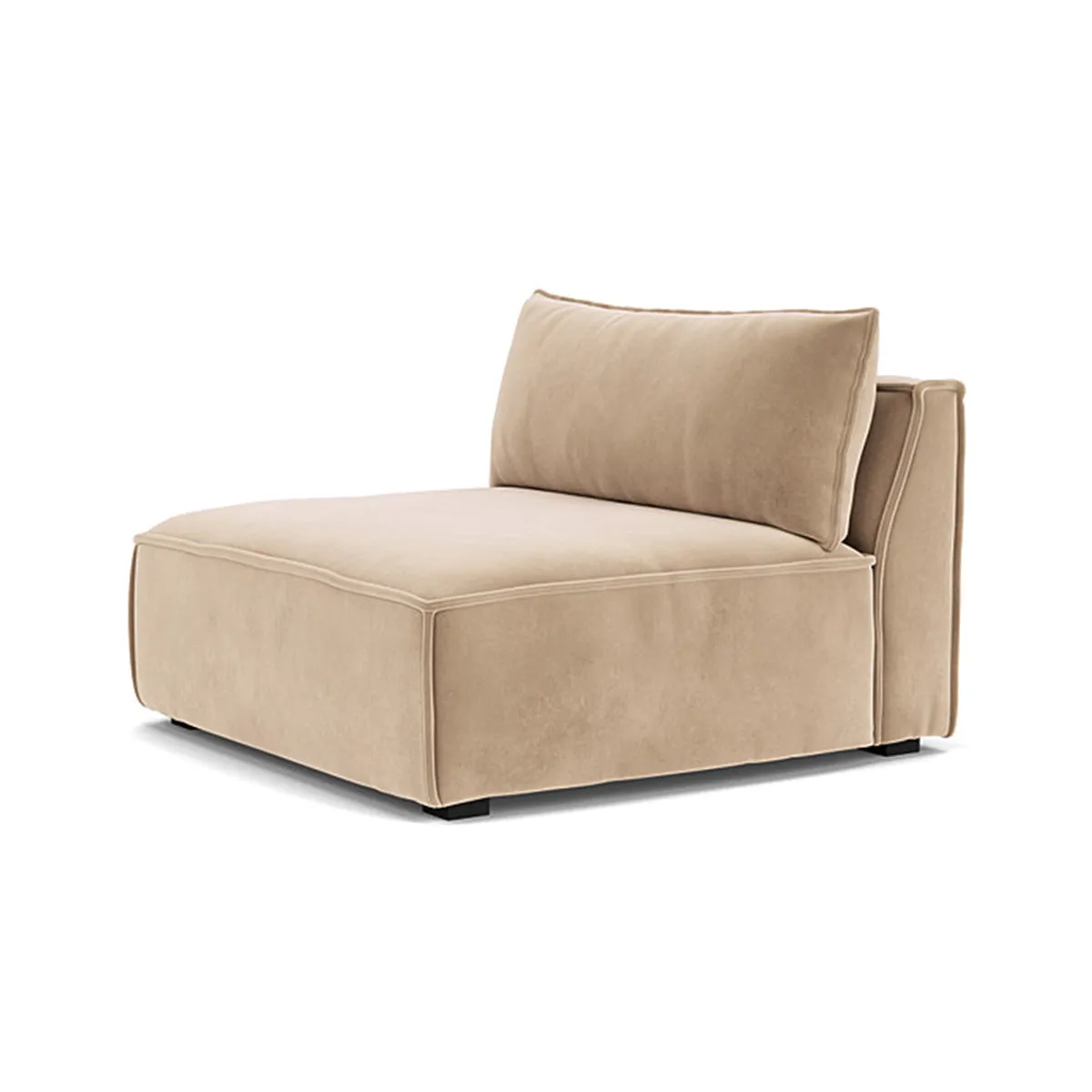 Daphne Velvet 1 Seater Modular Piece (Armless)