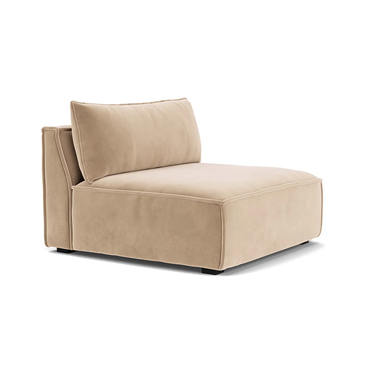 Daphne Velvet 1 Seater Modular Piece (Armless)