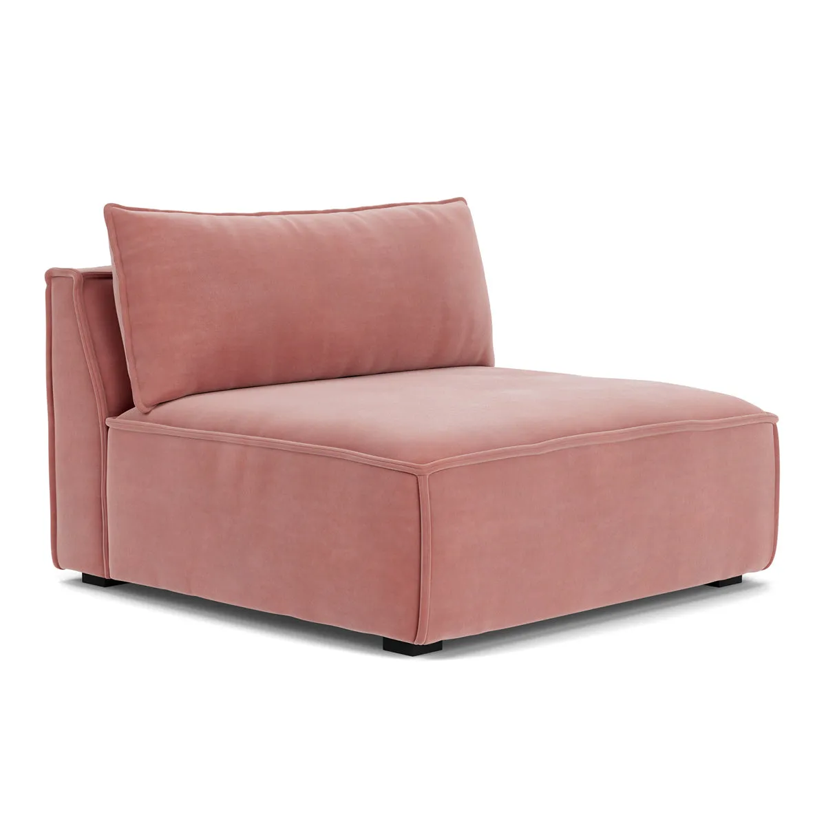 Daphne Velvet 1 Seater Modular Piece (Armless)