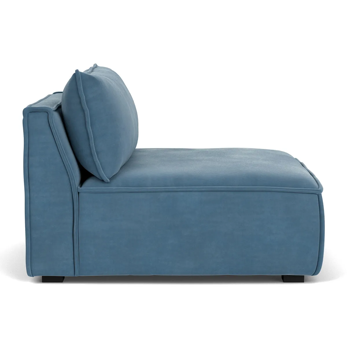 Daphne Velvet 1 Seater Modular Piece (Armless)