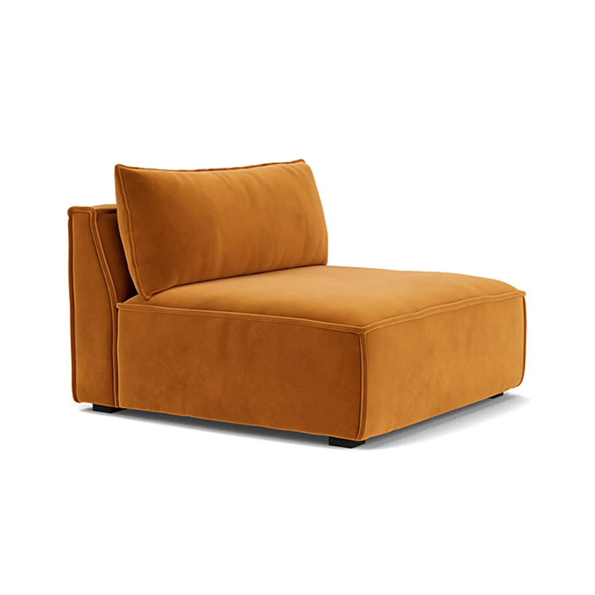 Daphne Velvet 1 Seater Modular Piece (Armless)