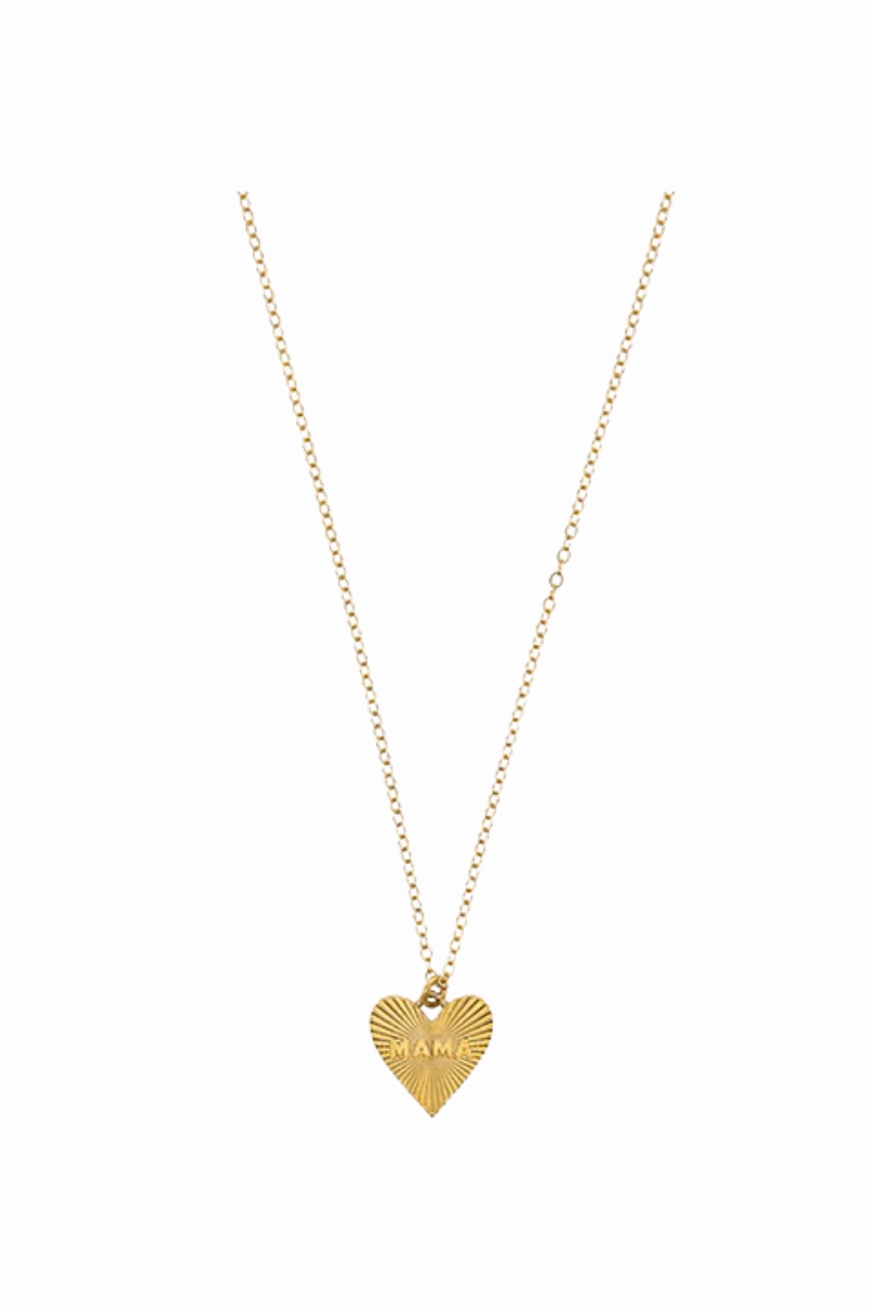 Gift Ideas Galore Trending Now Discount Hart - Dainty Heart Mama Necklace