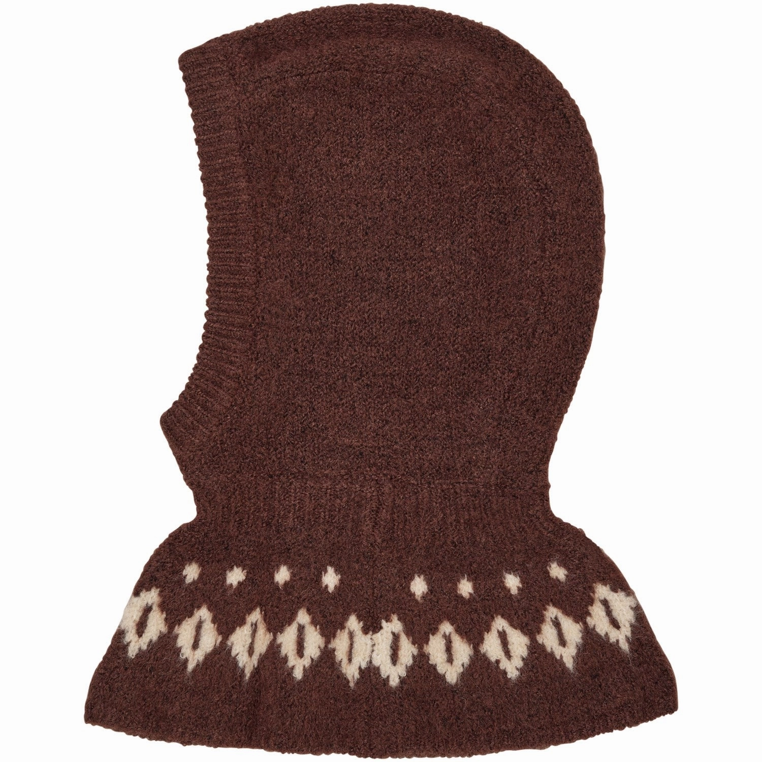 Today Only Hot Pick Online Exclusive Savings Copenhagen Colors Dk Brown/Cream Combi Wool Iceland Balaclava