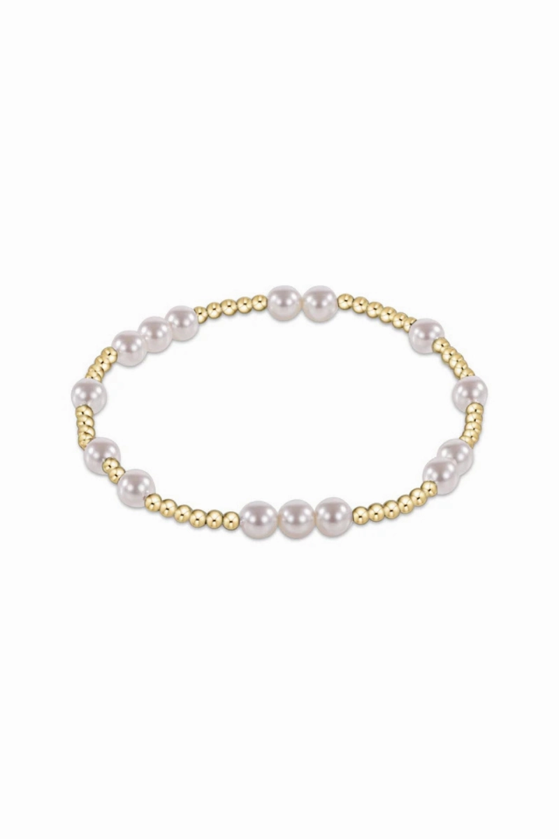 Extends Hope Unwritten 5Mm Bead Bracelet - Pearl Hot Price Drop