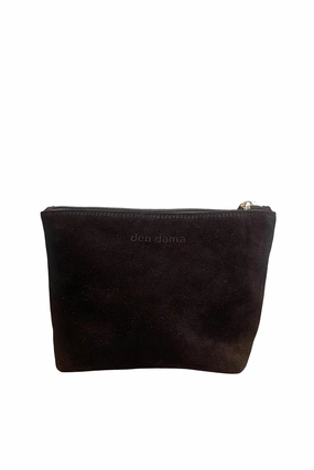 Den Dama Suede Pouch Black Big Savings Today Grab Todays Deal