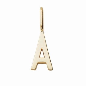 Design Letters Archetype Charm Gold Plated Clearance Steal Today Flash Offer Today
