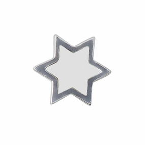 Design Letters Star Charm Sterling Silver White Todays Hot Pick Hot Pick Sale