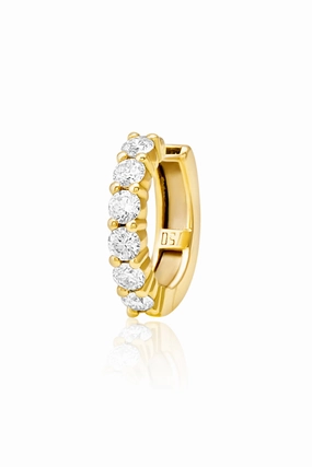 Special Deal Frenzy Diamond Ear Cuff In 18K Yellow Gold